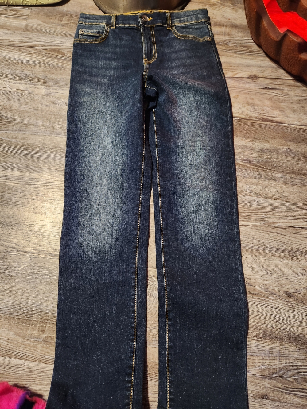 The Children's Place Dark Indigo Straight Jeans